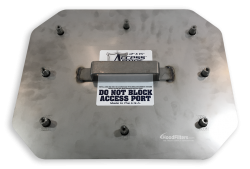 12" x 15" UL Grease Duct Access Door - Stainless Steel 