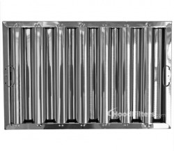 16" Tall X 25" Wide Kleen Gard Stainless Steel Hood Filter