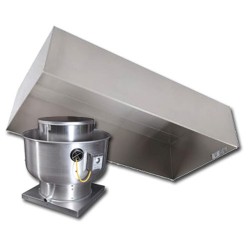 6' Type 2 Condensate Hood and Fan Package