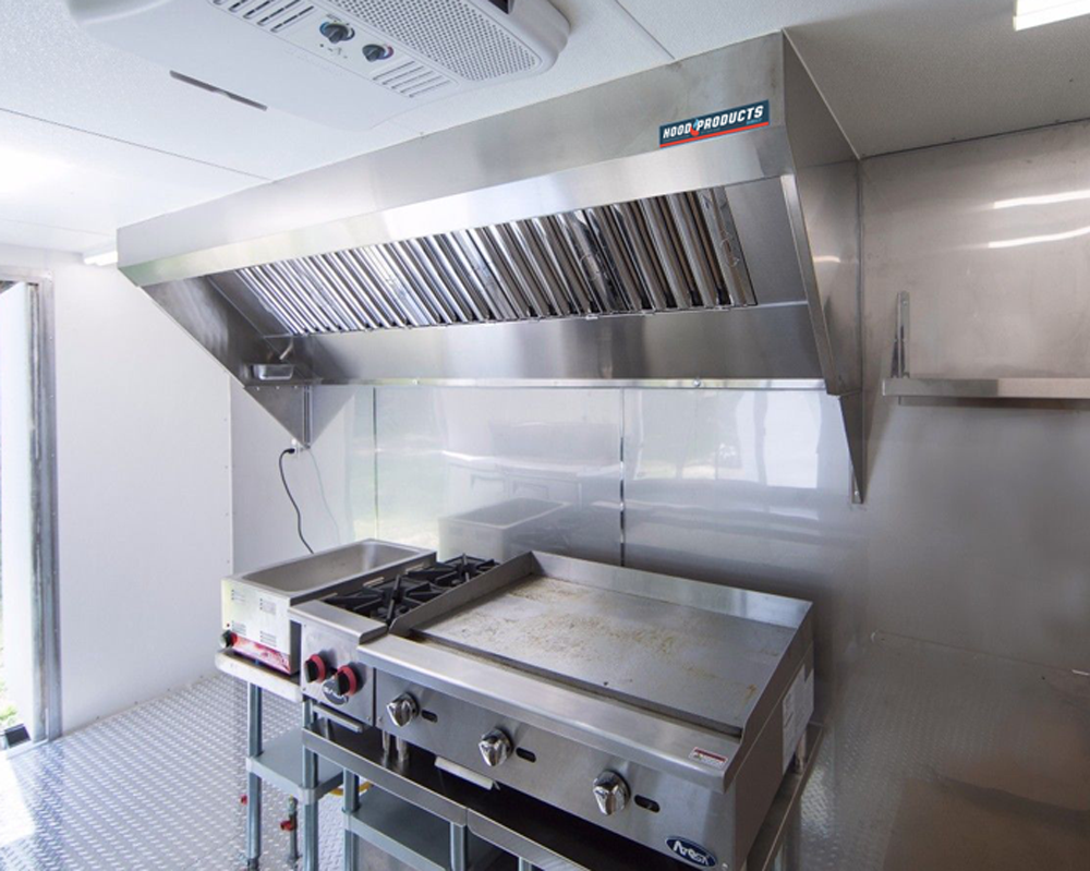 6 ' Food Truck or Concession Trailer Exhaust Hood System with Fan 