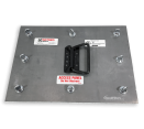 Ductmate Grease Duct Access Doors - 12" x 12" Ductmate ULtimate High Temp or Grease Access Door - Black Iron 