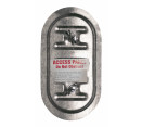 View All Access Doors  - 8" x 4" Ductmate F2 Grease Duct Sandwich Access Door - Flat Duct – Extended Bolts for Fire Wrap