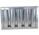 Standard Galvanized Grease Filters - 10” Tall x 16” Wide Mavrik Galvanized Hood Filter