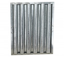 Standard Galvanized Grease Filters - 25” Tall x 20” Wide Mavrik Galvanized Hood Filter