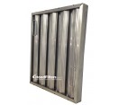 Trine Ridged Baffle Grease Filters - 20" x 16" x 2" Trine Heavy Duty Stainless Steel Hood Filter (Dual Riveted / Ridged Baffle)