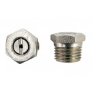 Spray Nozzles - DRIPLOC STINGER Duct Cleaner Low Profile Stainless Steel 1/8" Meg Body Spray Nozzles - 2 Pack