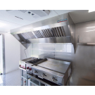 Food Truck Hood Systems & Food Truck Ventilation - 5’ Food Truck and Concession Trailer Hood System with Exhaust Fan 