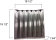 20" x 20" x 2" Trine Heavy Duty Stainless Steel Hood Filter (Dual Riveted / Ridged Baffle)